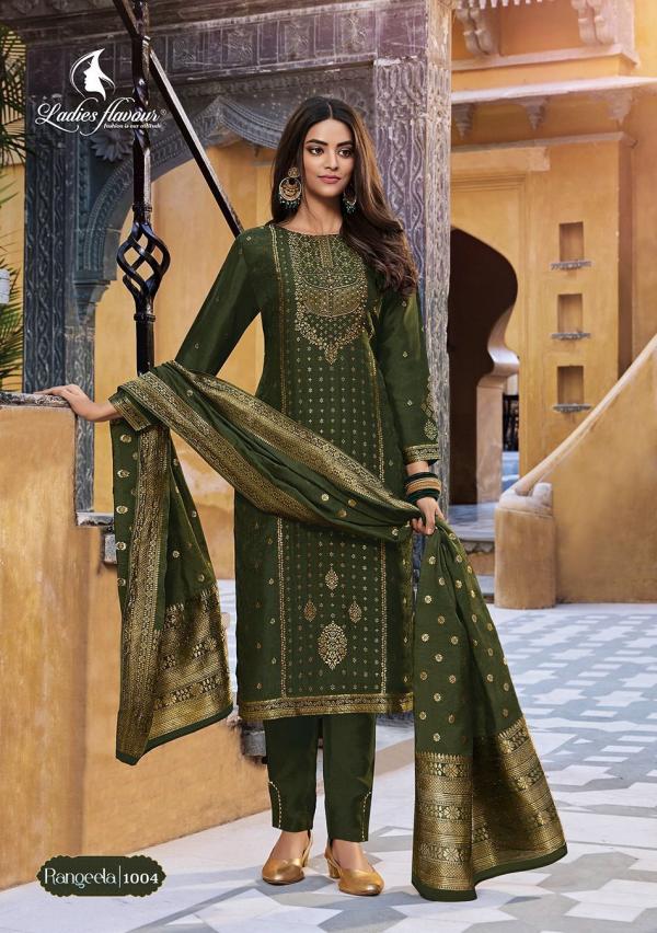 Ladies Flavour Rangeela Fancy Kurti With Bottom Dupatta Collection